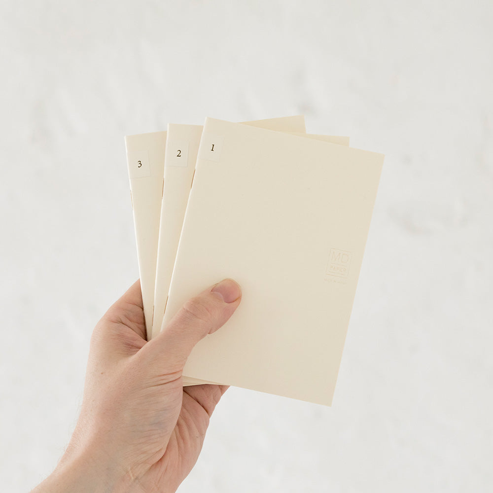 Midori MD A6 3 Pieces Notebook Set