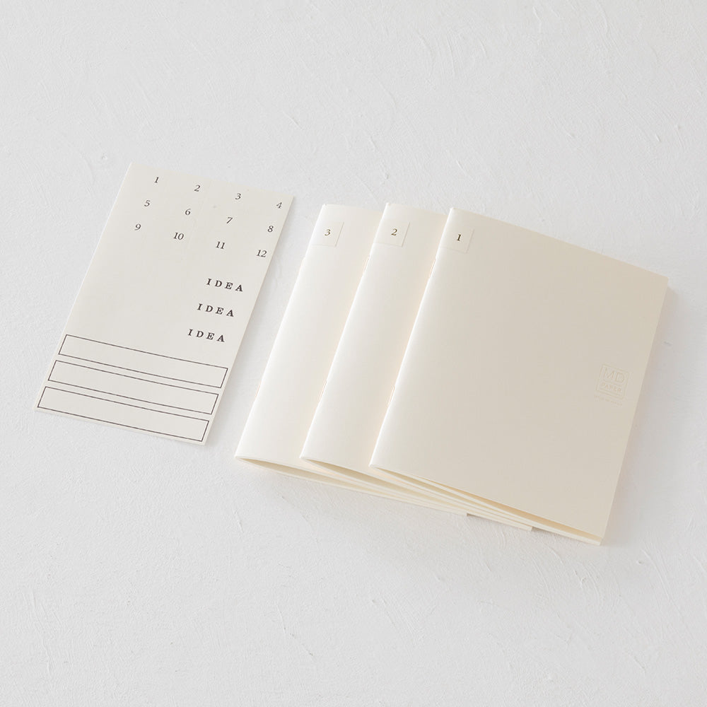 Midori MD A6 3 Pieces Notebook Set