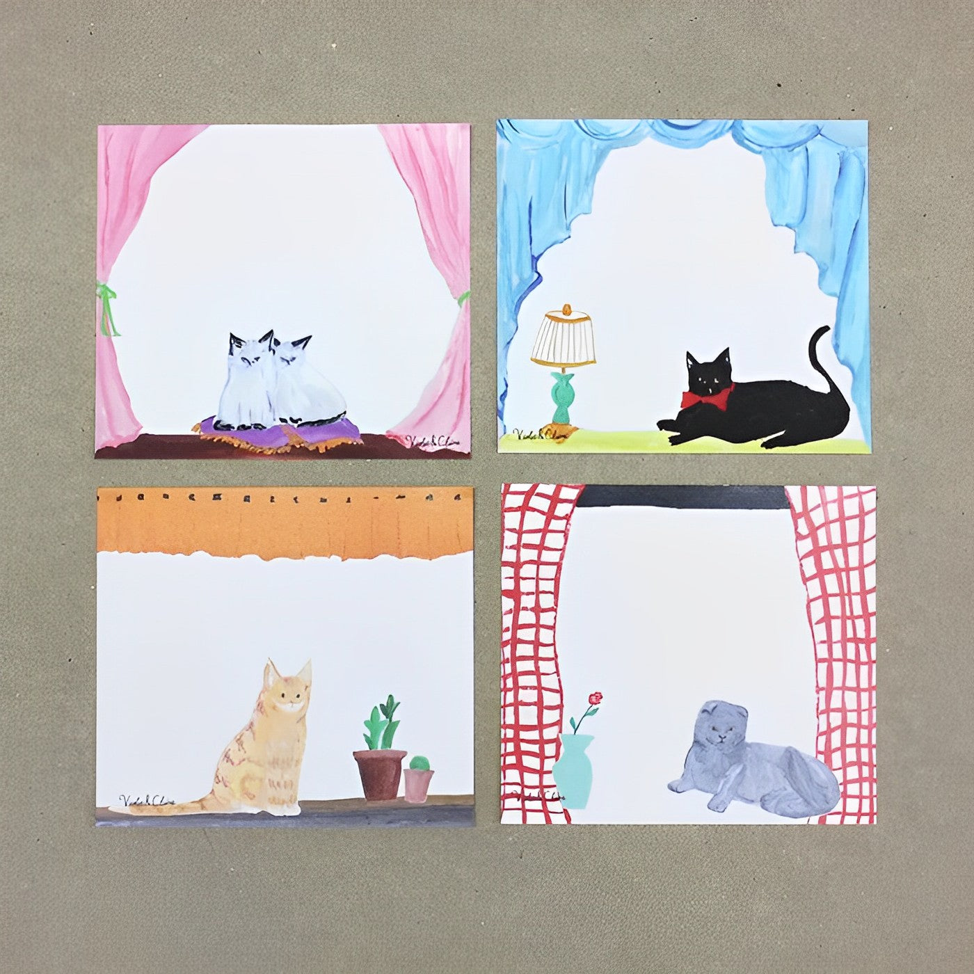 Hyogensha Violet & Claire Cat's View Notepad