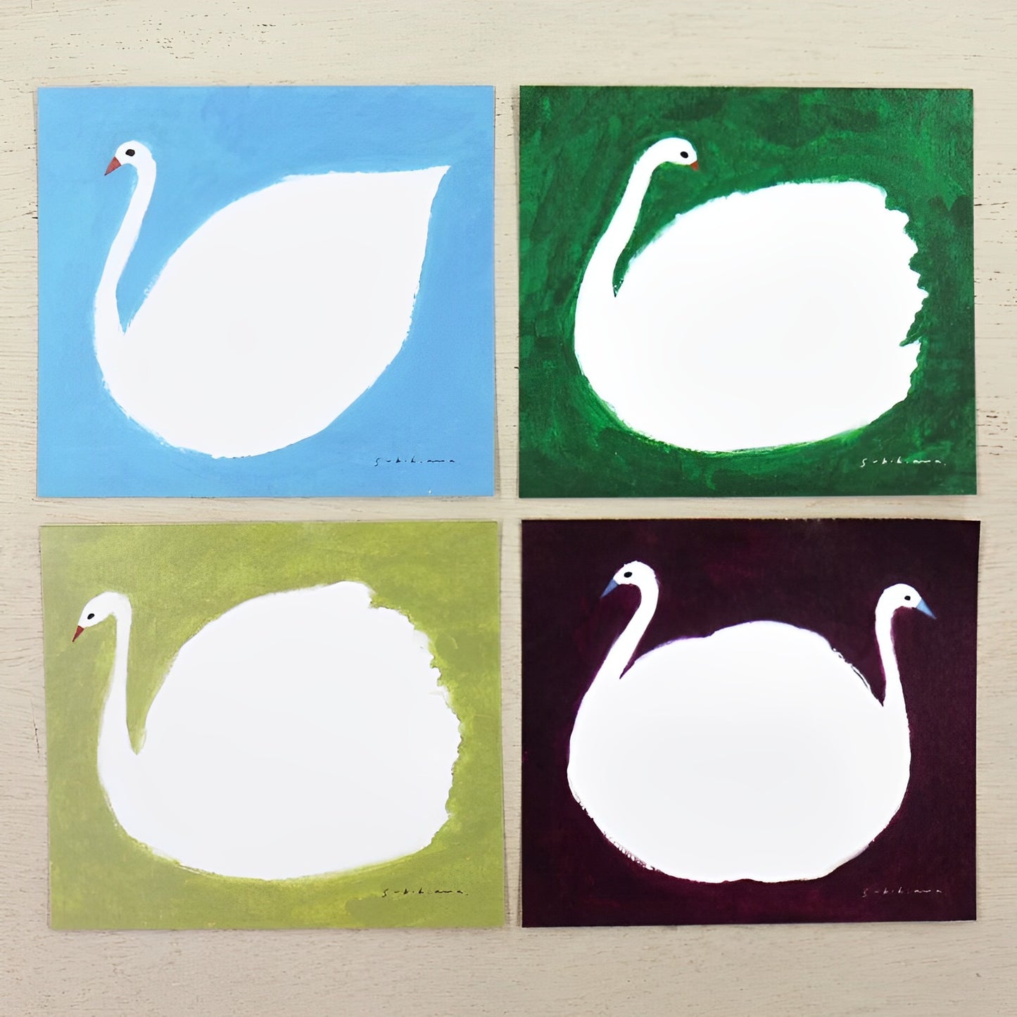 Hyogensha Swan Notepad