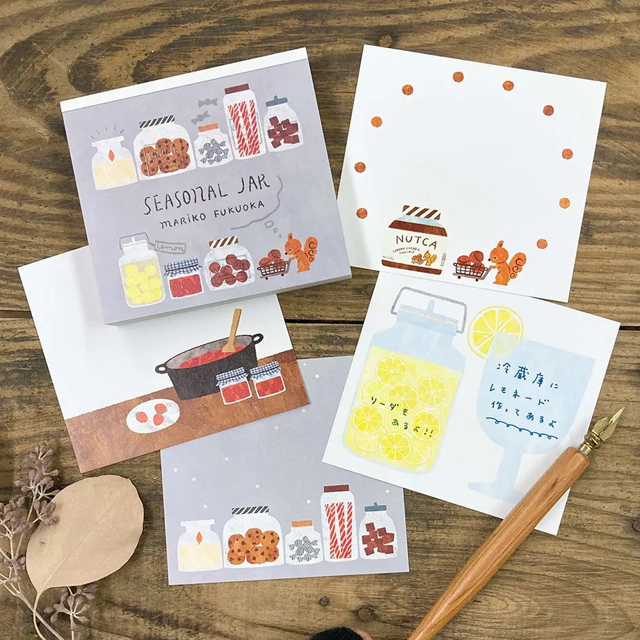 Hyogensha Seasonal Jar Notepad