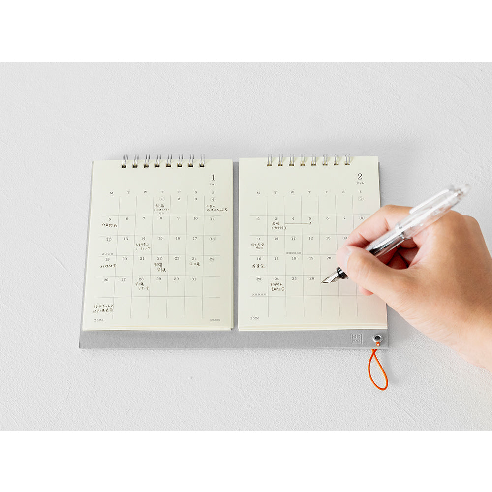 Midori MD Calendar Twin 2026