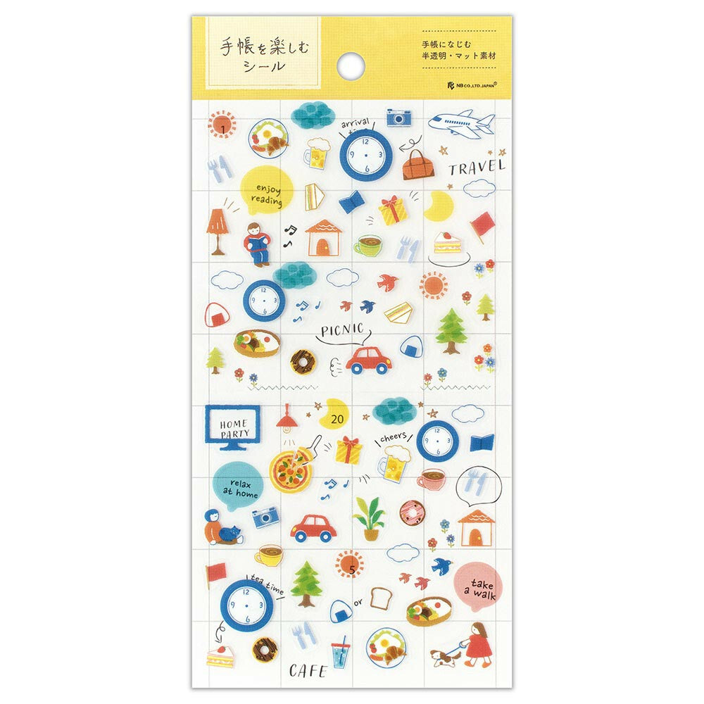 N.B. Daily Journal Stickers