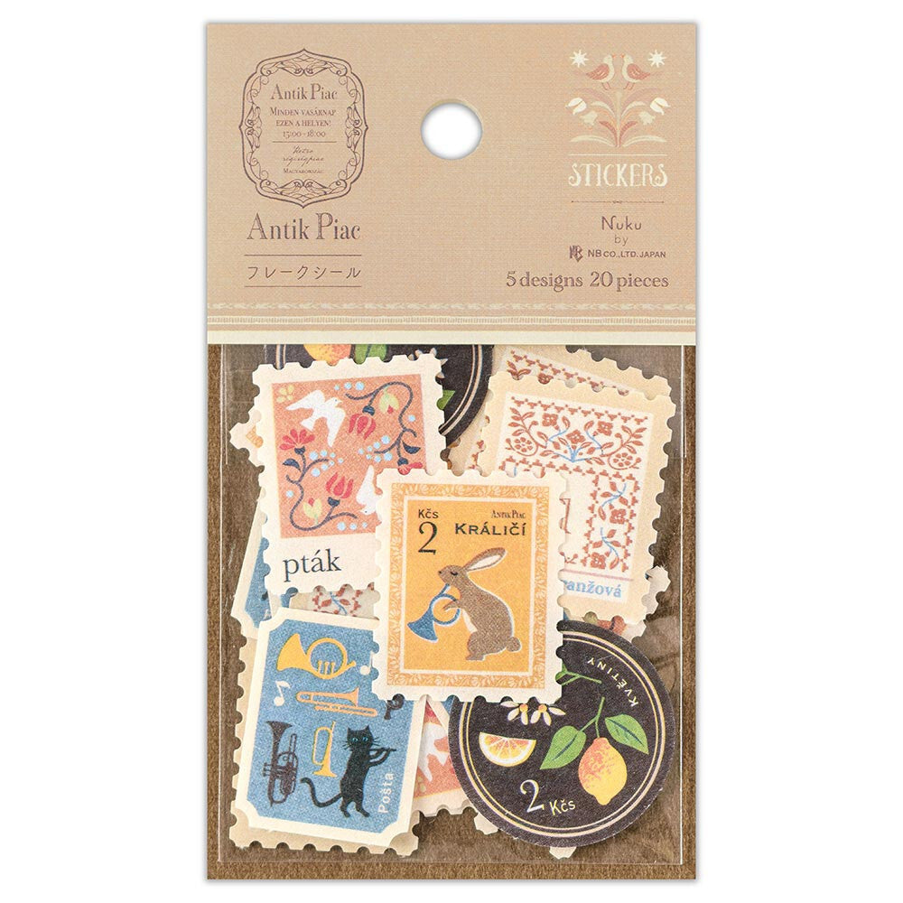 N.B. Antik Piac Series Stickers