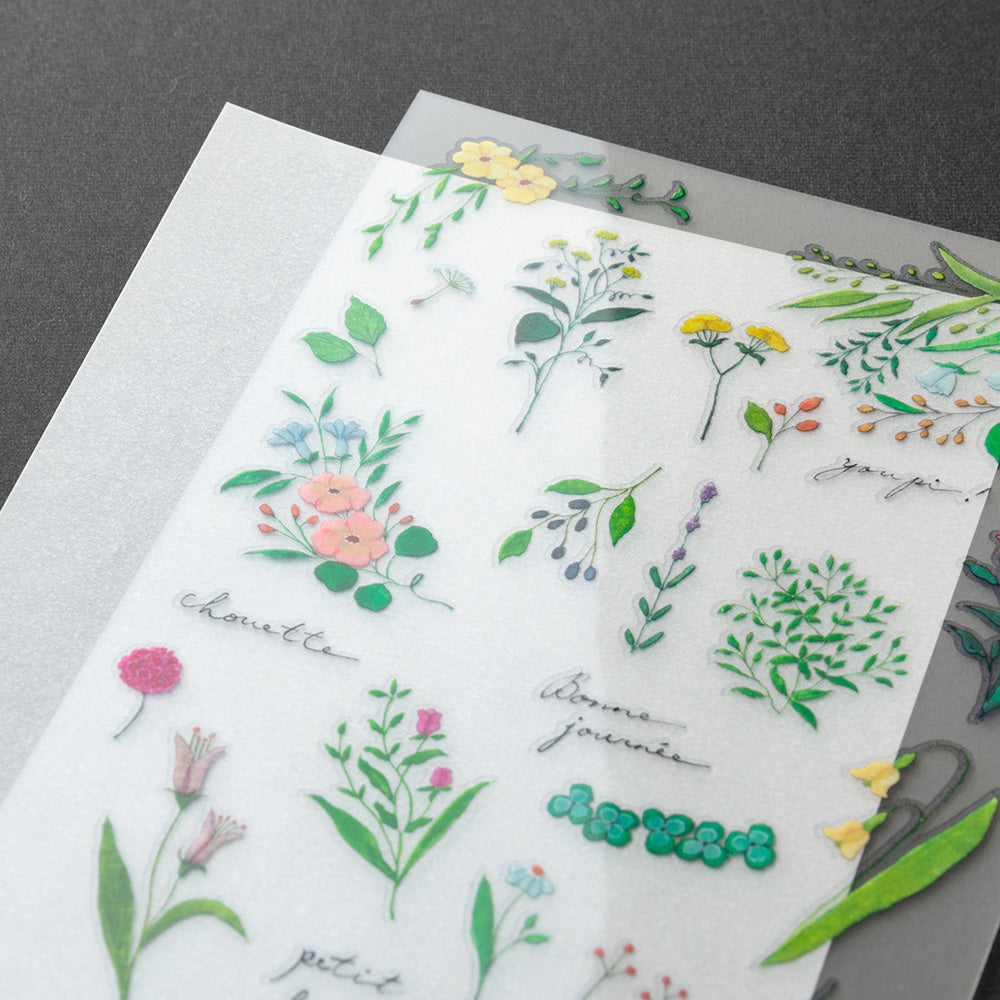 Midori Transfer Sticker -- Flower