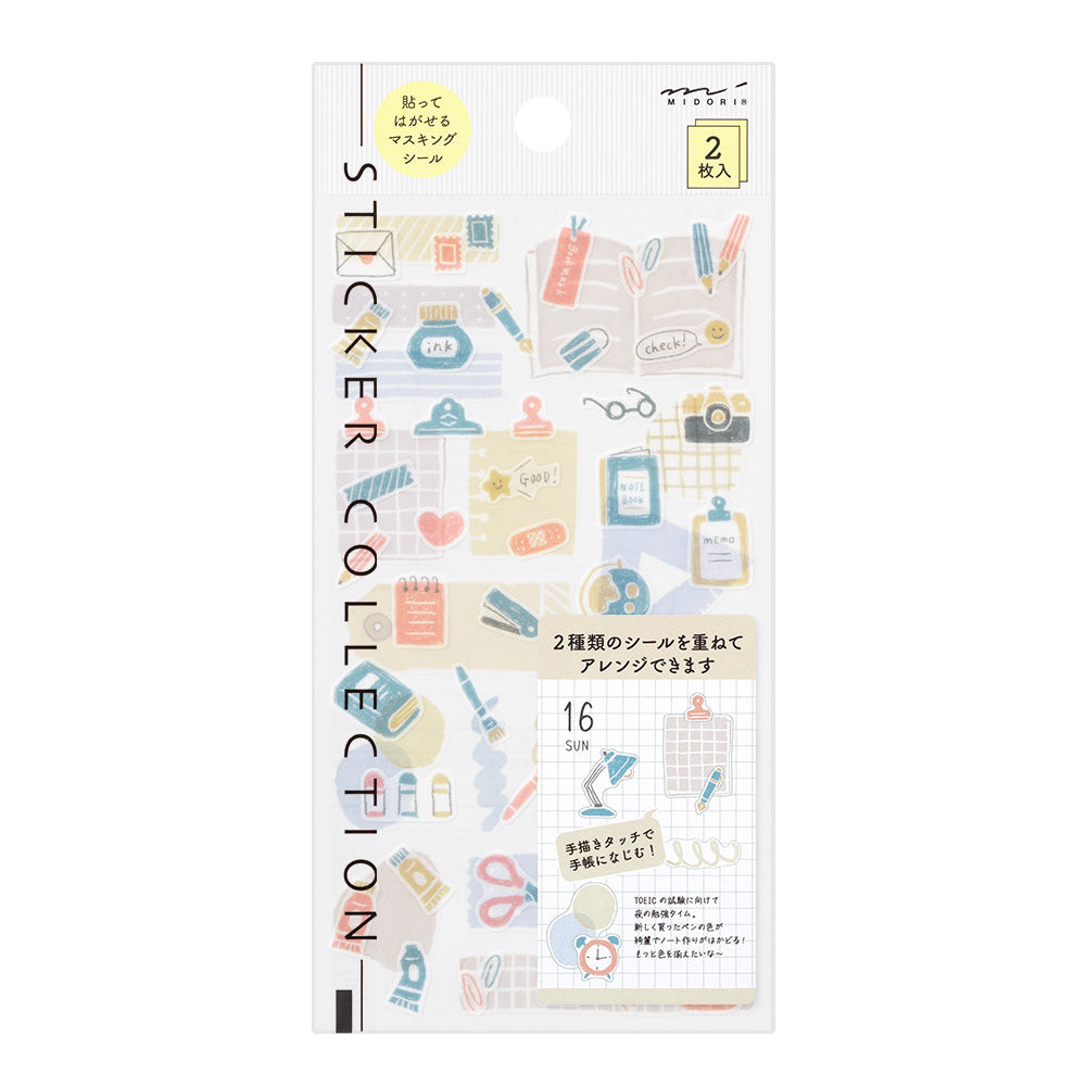 Midori Stationery stickers