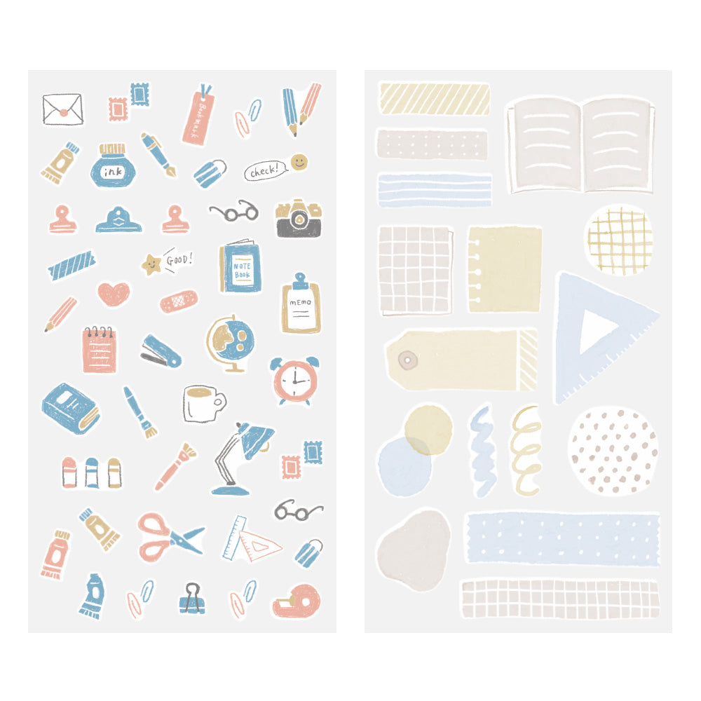 Midori Stationery stickers
