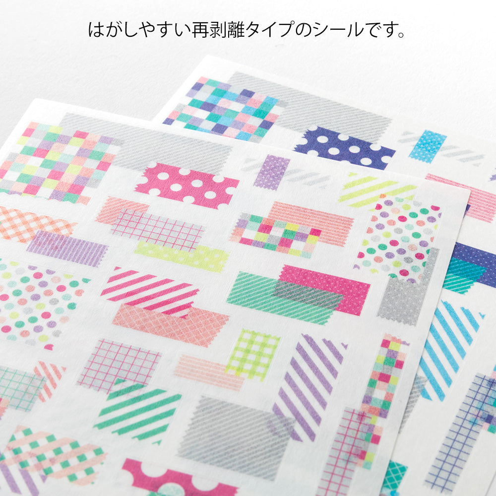 Midori Yuru Log Stickers