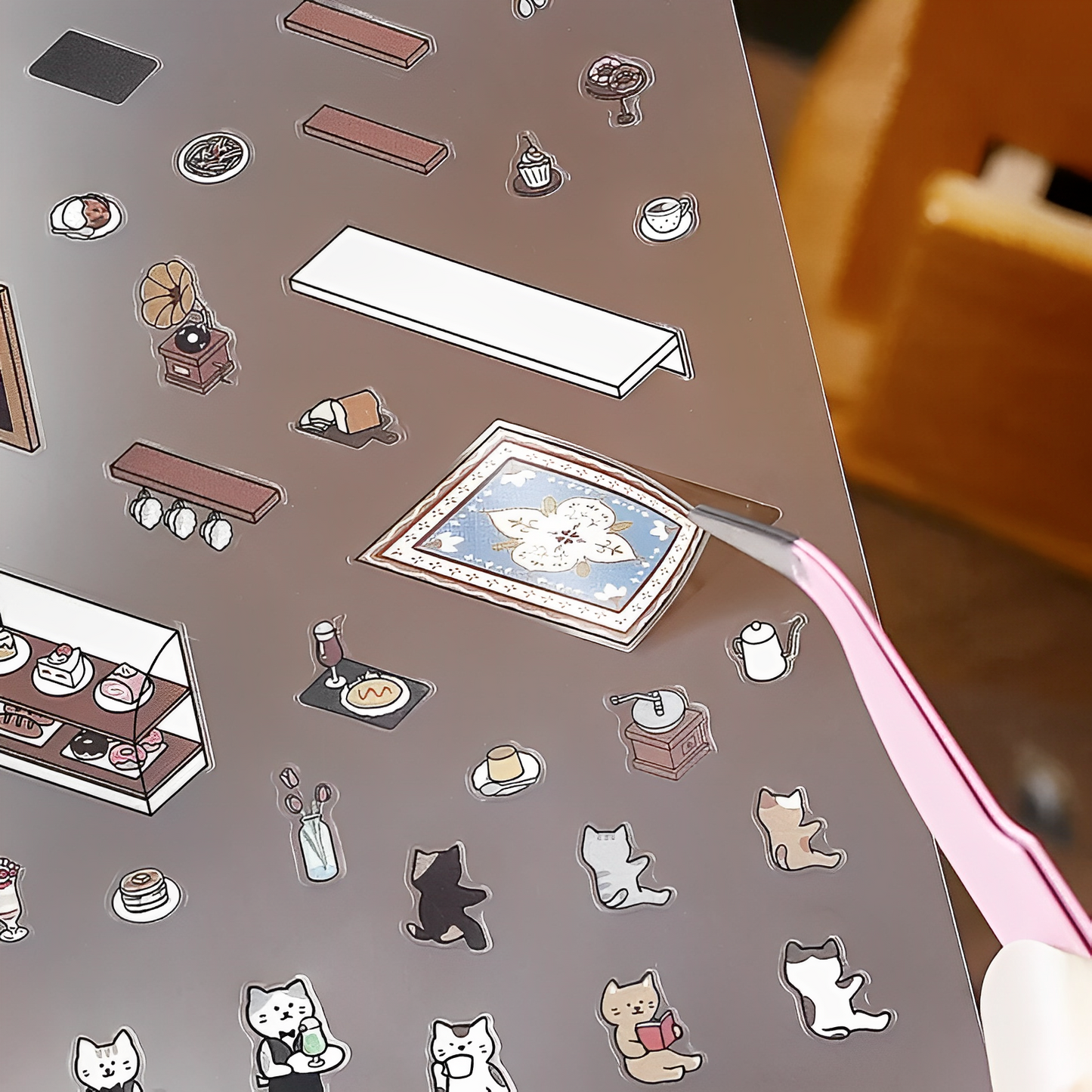 BGM 2.5D Scene Building Stickers