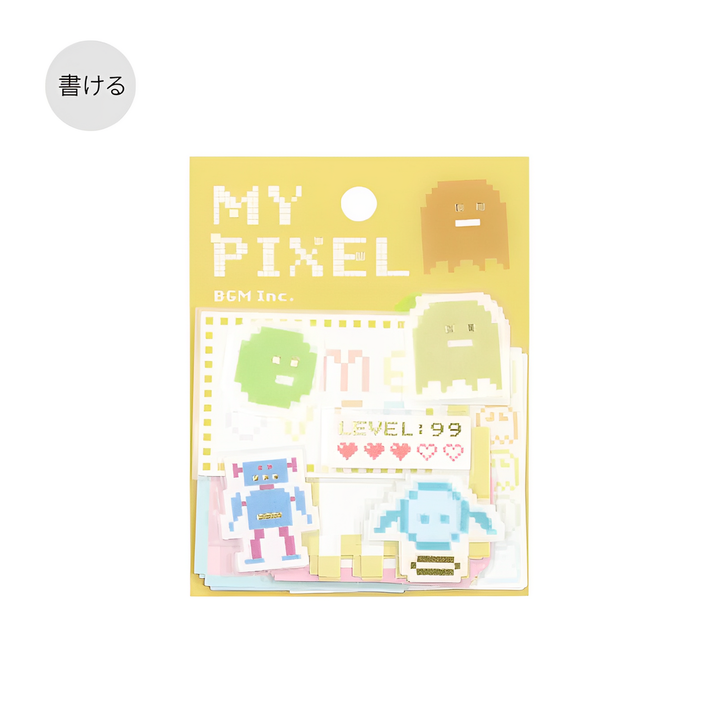 BGM Y2K Pixel Stickers