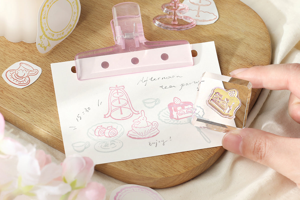 BGM Clear Stamp - Afternoon Tea Party