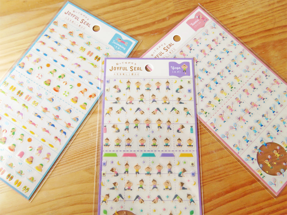 RyuRyu Sports Journal Stickers