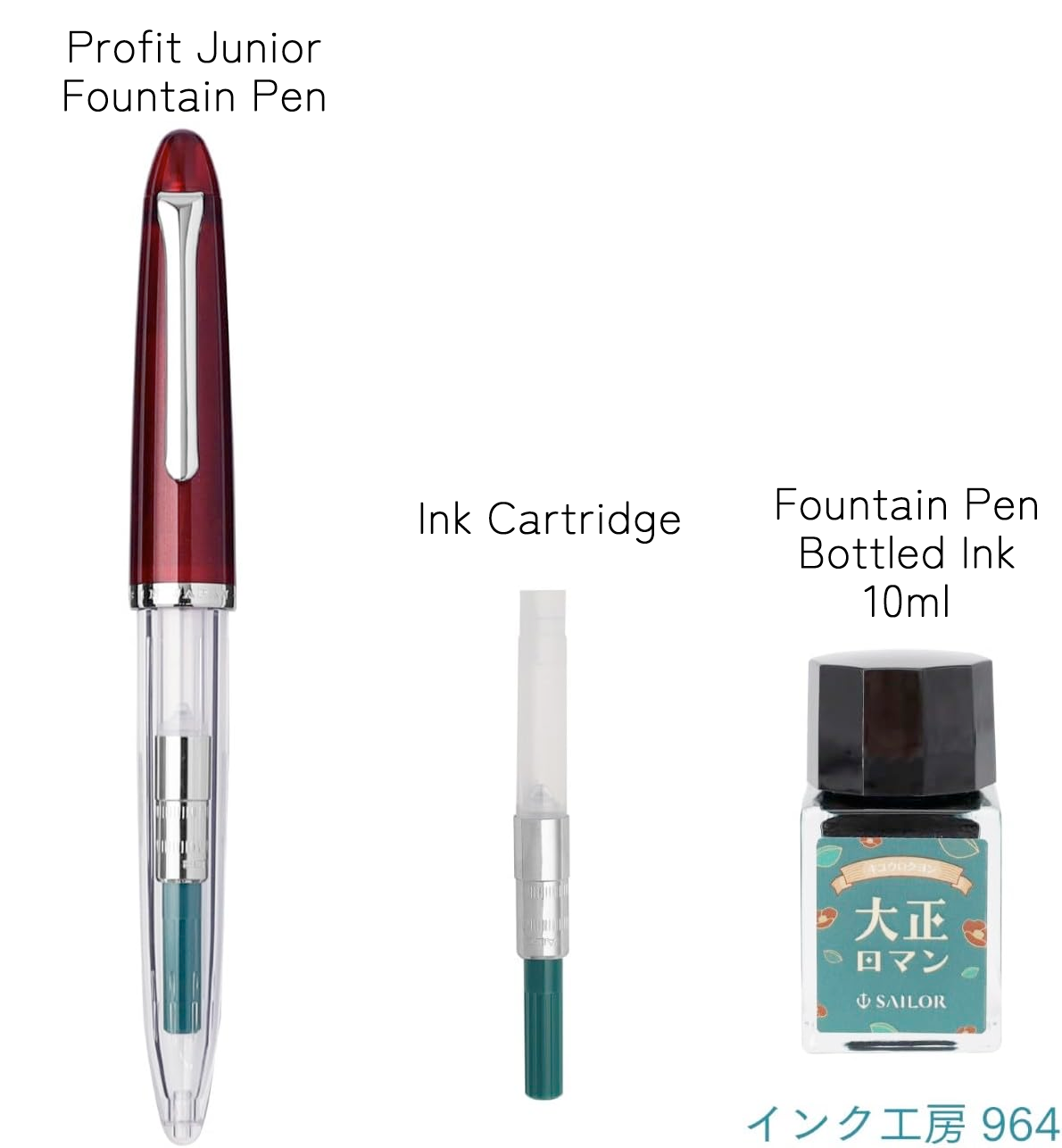 Sailor Taisho Era Fountain Pen Set