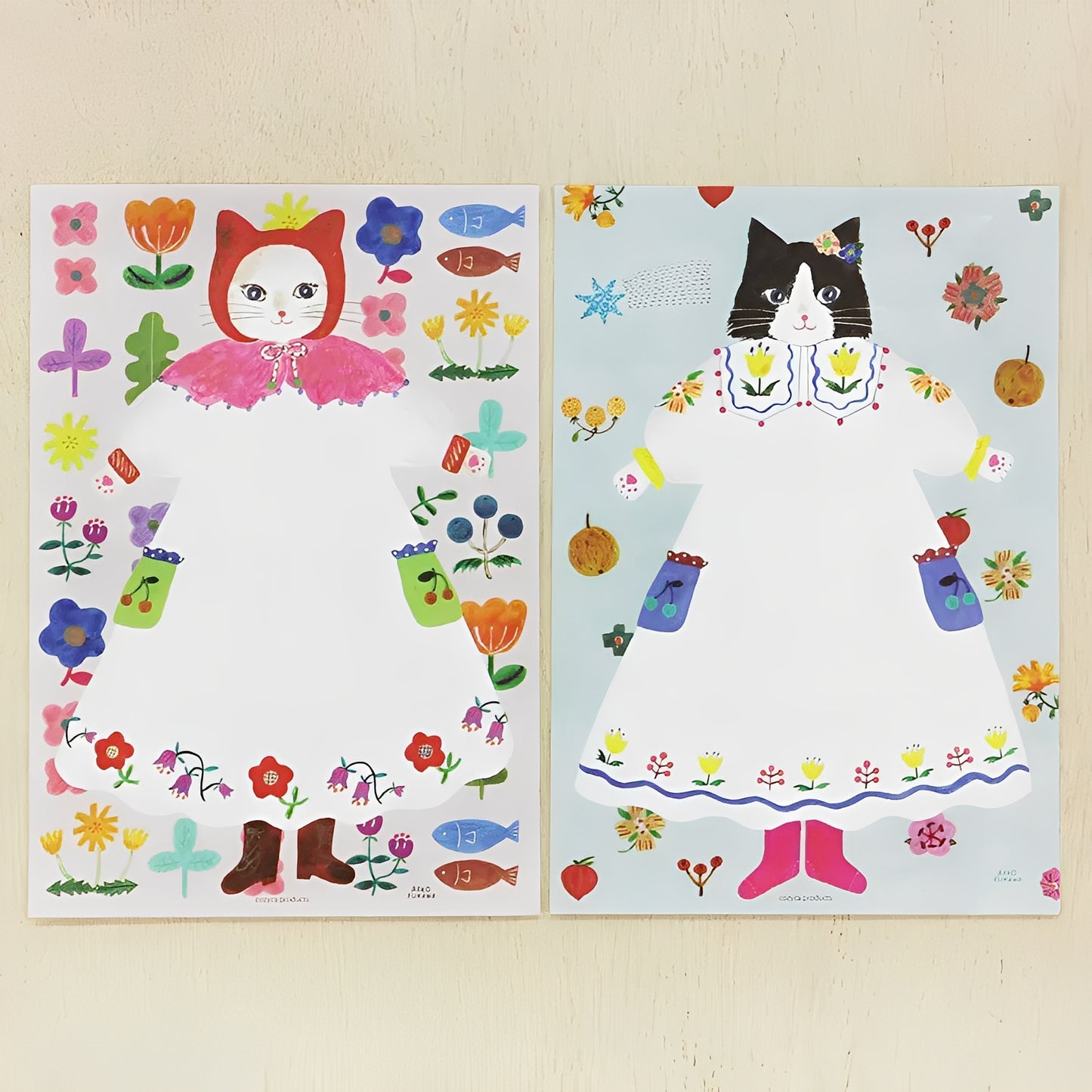 Hyogensha Cat and Onepiece Notepad