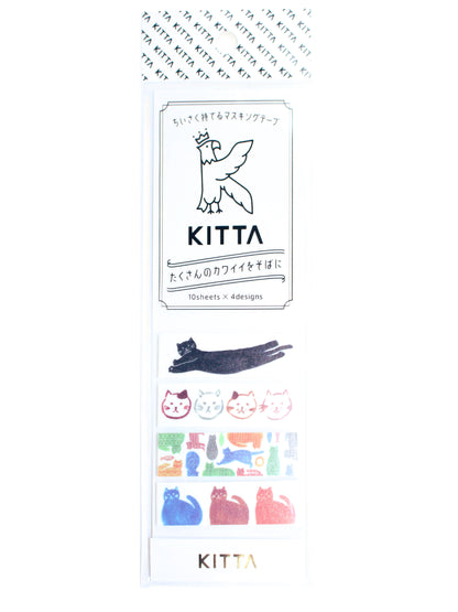 KITTA Cat Pre-Cut Washi Tape