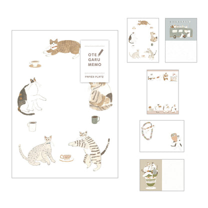 Papier Platz Cat Memo