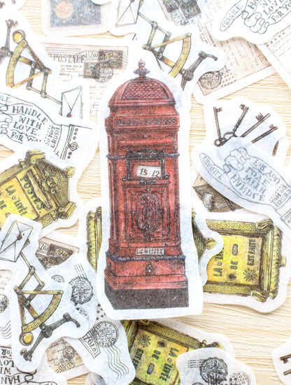 Papier Platz Antique Vintage Stickers