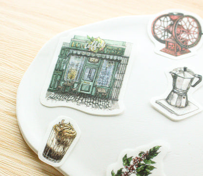 Papier Platz Antique Vintage Stickers