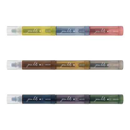Midori Joint Dots Pens Set