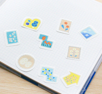 Papier Platz Landscape Stamp Stickers