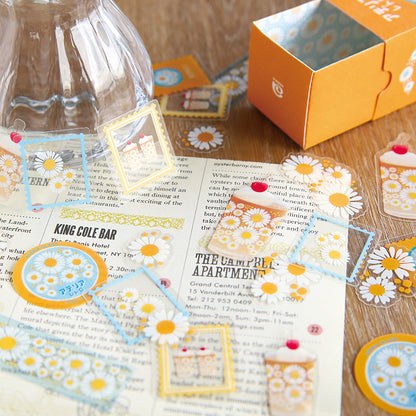 RyuRyu Aderia Retro Transparent Stickers