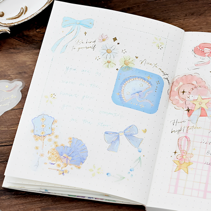 BGM Elegant Fans Flake Stickers