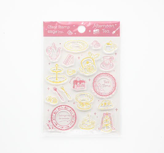 BGM Clear Stamp - Afternoon Tea Party