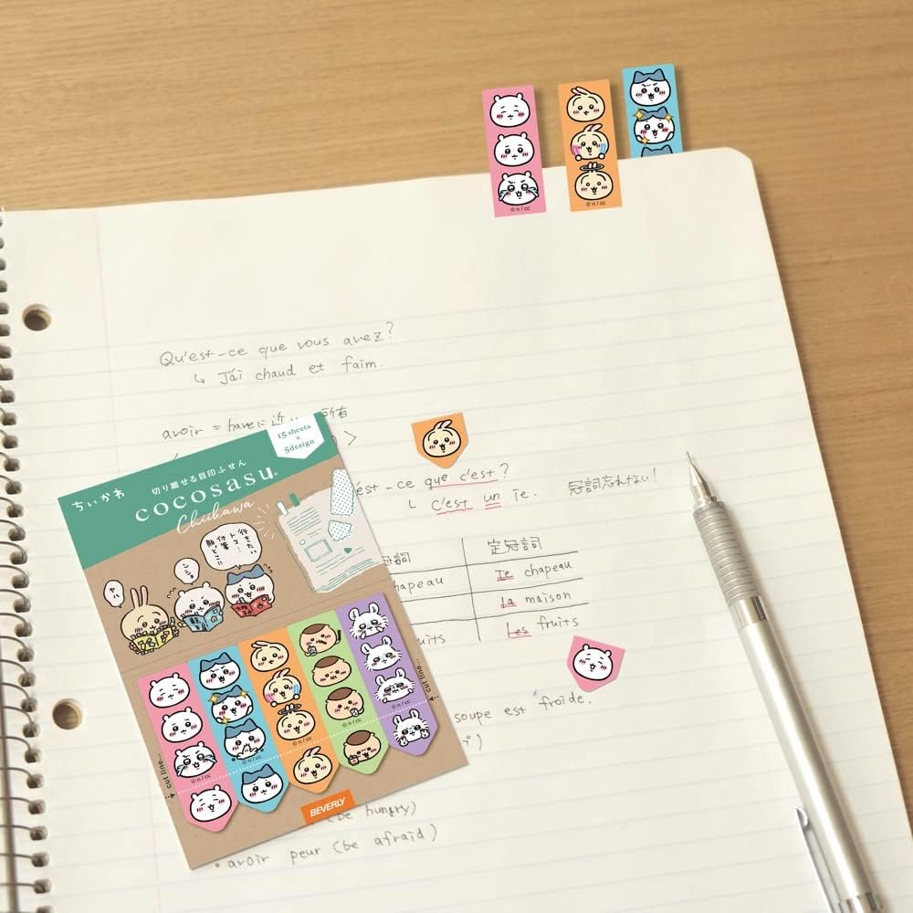 Beverly Chiikawa Cocosasu Sticky Notes