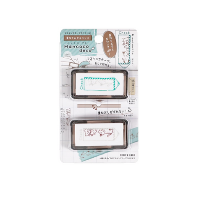 Kutsuwa Hancoco Two-layered Stamp - Long