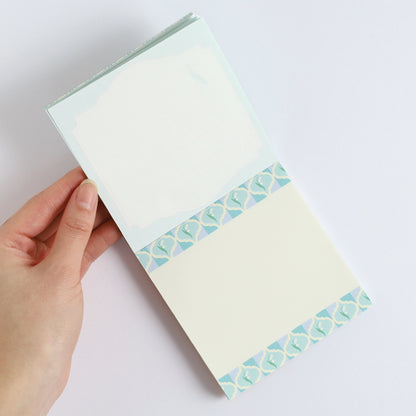 Green Flash Lily Notepad