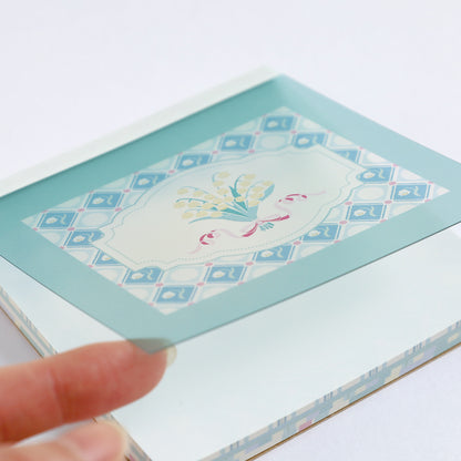 Green Flash Lily Notepad