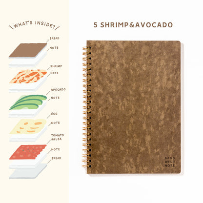 Iroha Sandwich Note - A5