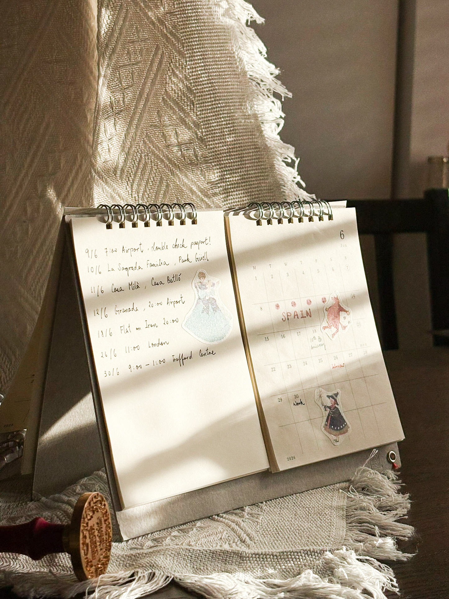 Midori MD Calendar Twin 2026