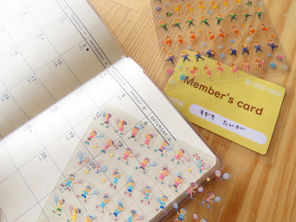 RyuRyu Sports Journal Stickers