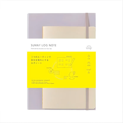 Iroha Sunny Log Note - A5