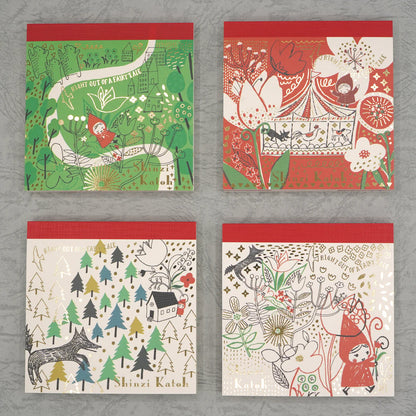 Kinose Little Riding Red Hood Notepad