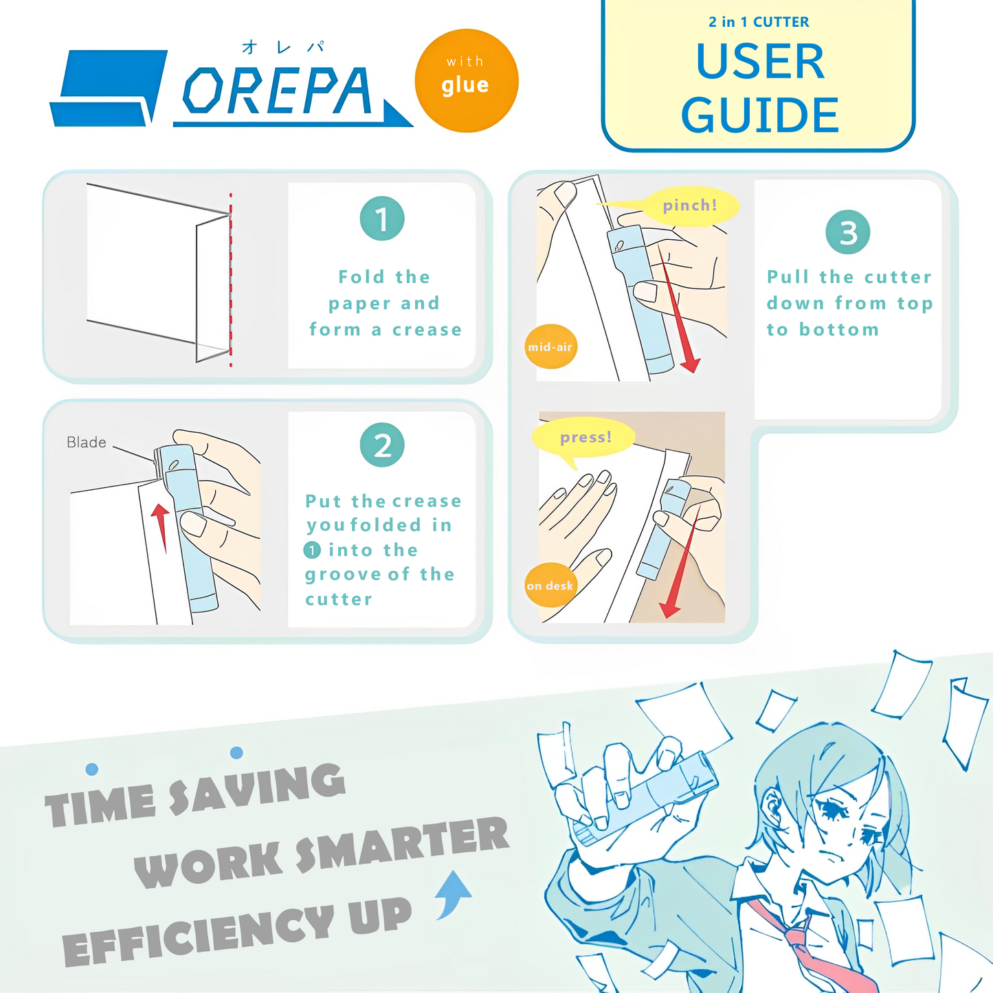 Sonic Orepa 2 in 1 Cutter