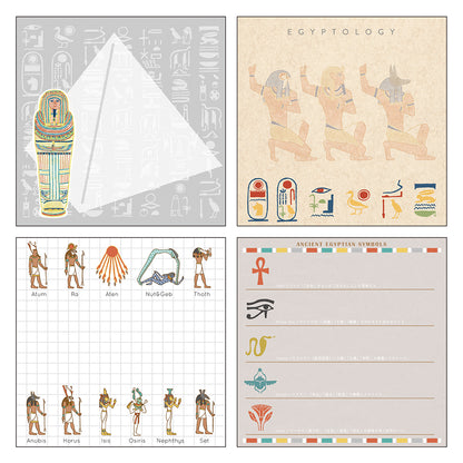 Green Flash Ancient Egyptology Notepad