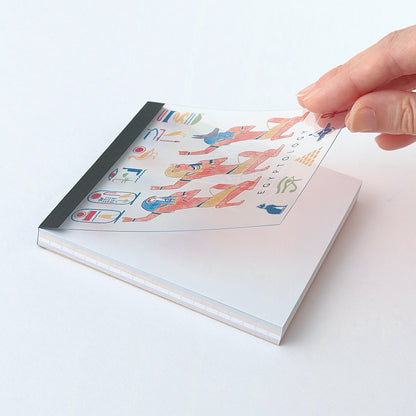 Green Flash Ancient Egyptology Notepad