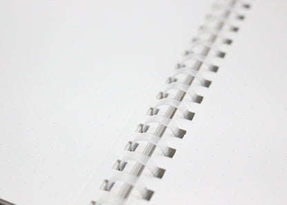 Kokuyo Soft Ring Clear Dot Grid Notebook - A5