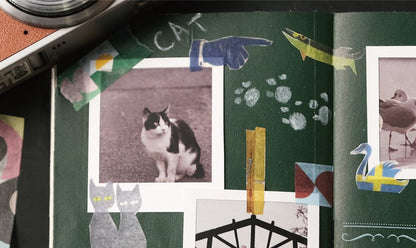 MT Artist Series Mina Perhonen Black Cat Washi Tape