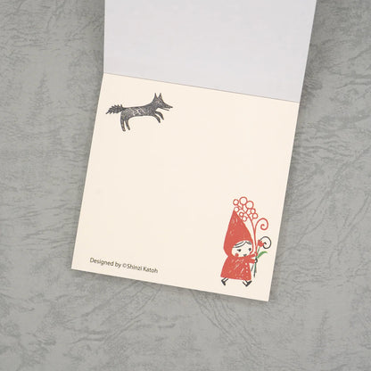 Kinose Little Riding Red Hood Notepad