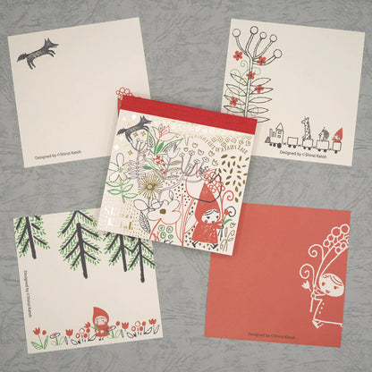 Kinose Little Riding Red Hood Notepad