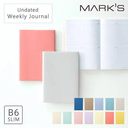 Mark's Inc B6 Undated Weekly Journal