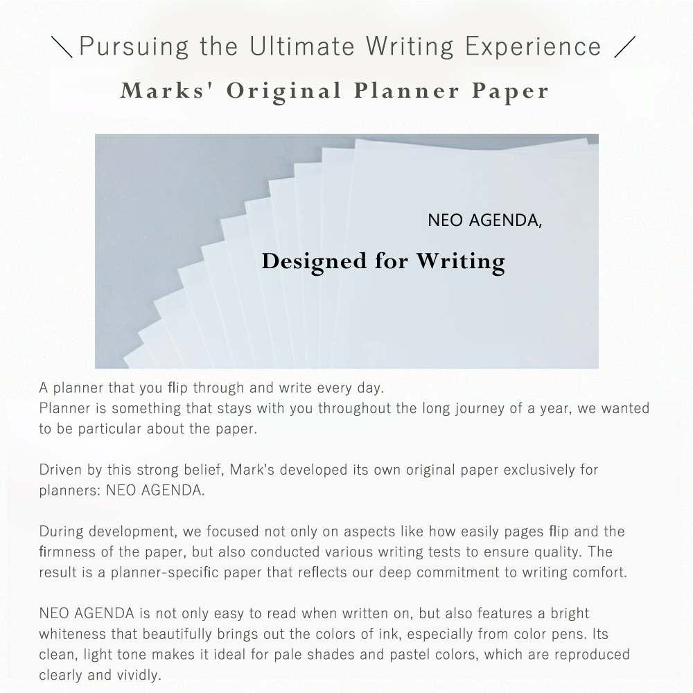 Mark's Inc B6 Undated Weekly Journal