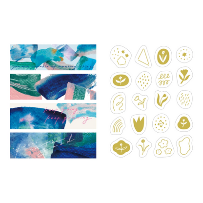 KITTA Collage Pre-Cut Washi Tape