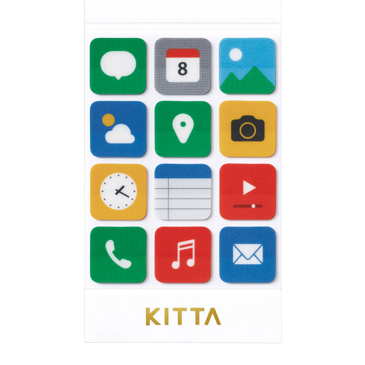 KITTA Theme Pre-Cut Washi Tape