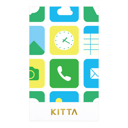 KITTA Theme Pre-Cut Washi Tape