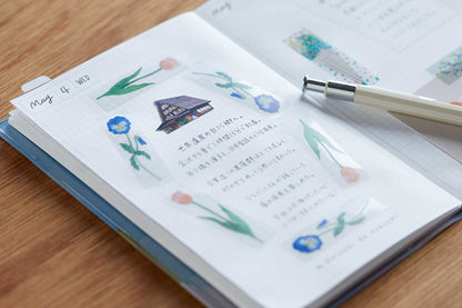 KITTA Clear Flower Transparent Tape