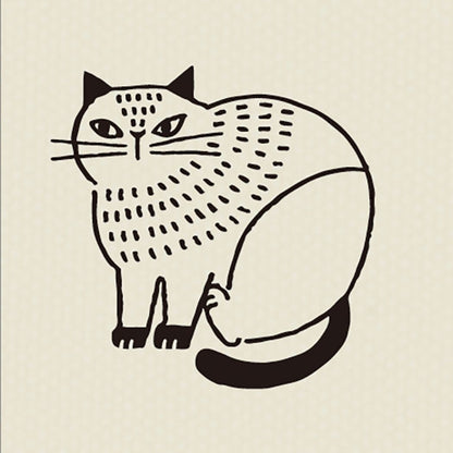Decole Corporation Fika Cat Stamp